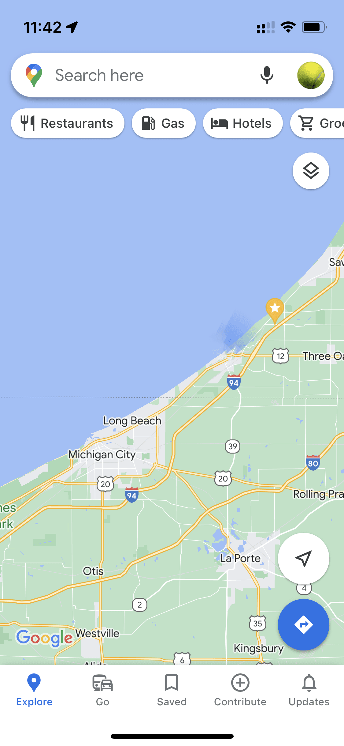 Google Maps home