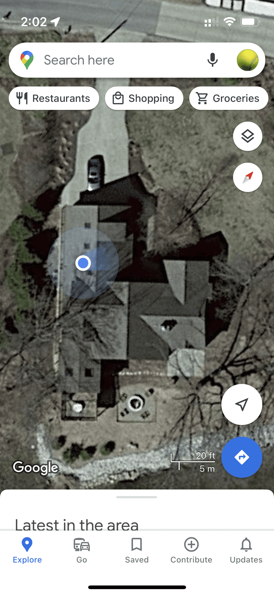 Google Maps home